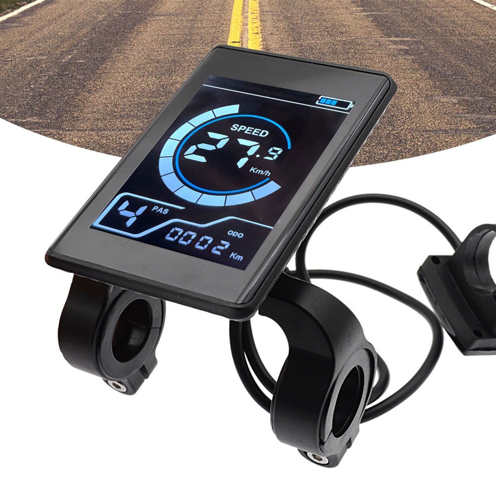 Ebike 24V/36V/48V X1 Colour Screen Display Power Speed Meter Control Panel w/NFC