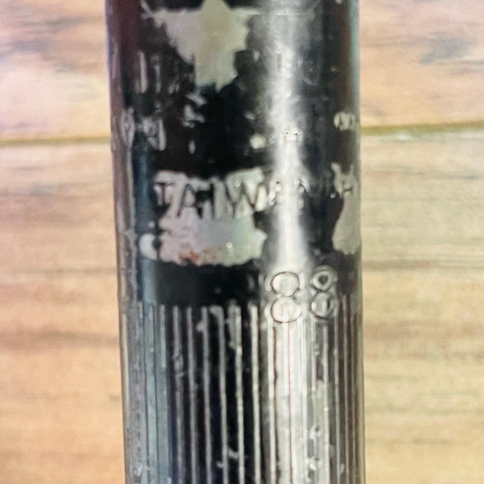 Retro 1988 Black Chromoly 1-inch 22.2 Quill Stem 120 15 Degree 25.4 
