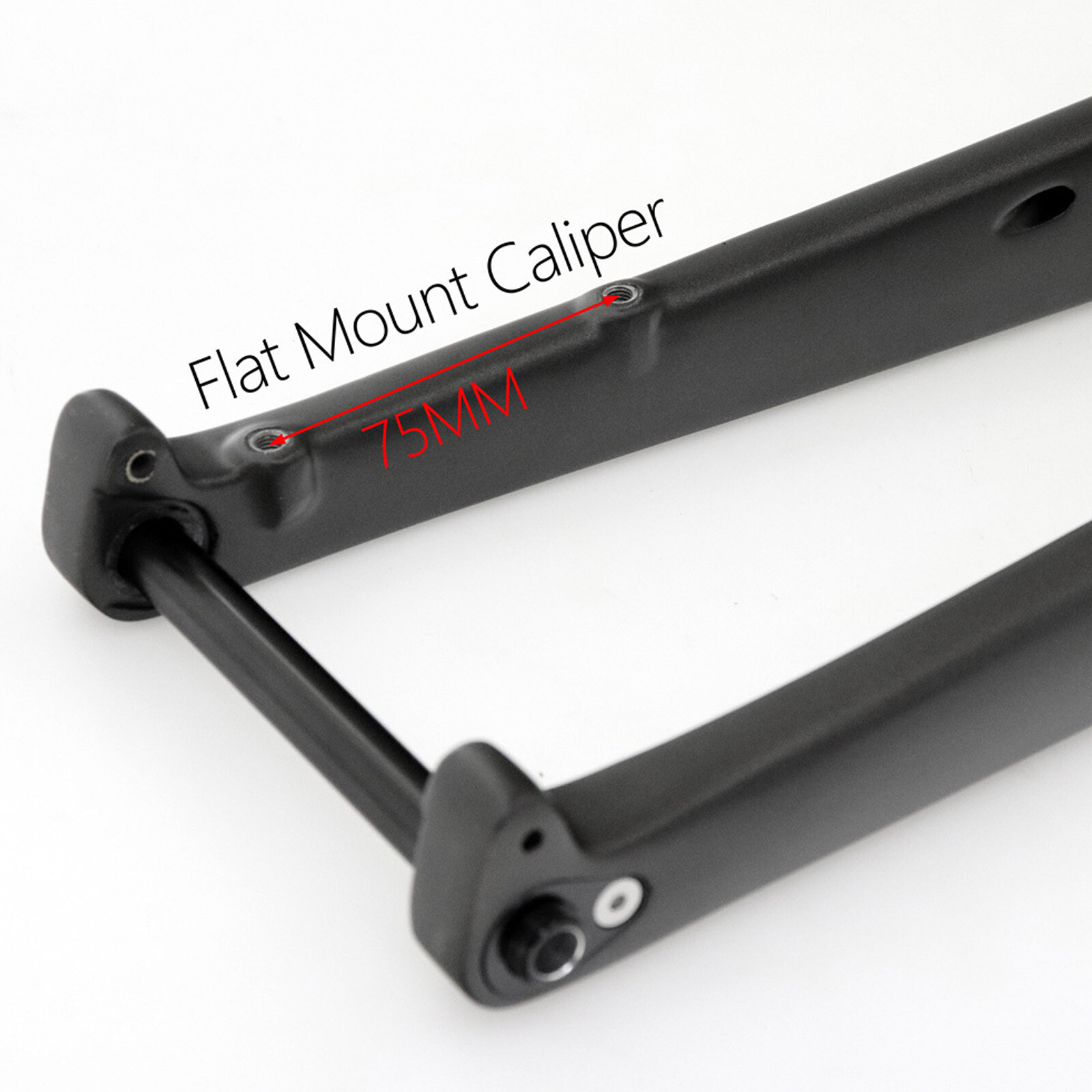 Carbon Gravel Road Bike Fork Cyclocross Bicycle Forks 700*45C 12x100mm Disc Ma5E