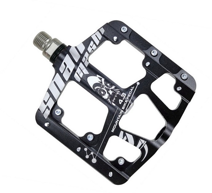 1 Pair Bicycle Pedals MTB Mountain Road Bike Cycling Flat Pedal Aluminum Alloy