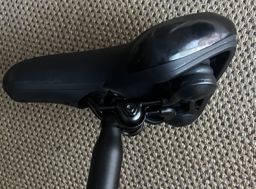 Lectric Brand e-bike Electric Seat Black Bike ShoWell Bike Seat And Post