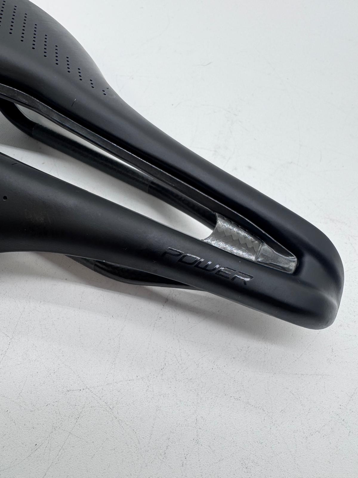 Specialized S-Works Power 143mm Saddle – Black Carbon Shell and Rails