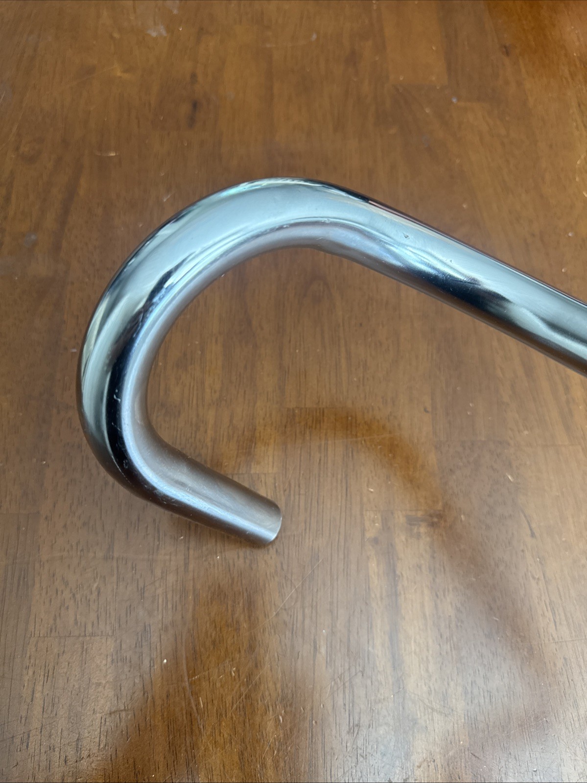 Vintage Fuji Nitto OLYMPIADE 112 Drop Handlebar 390 25.4 Clamp Silver Japan