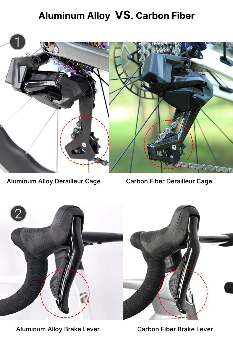 WHEELTOP EDS TX Wireless Electronic Groupset | 2*7-14 Speed | Disc or Rim Brake