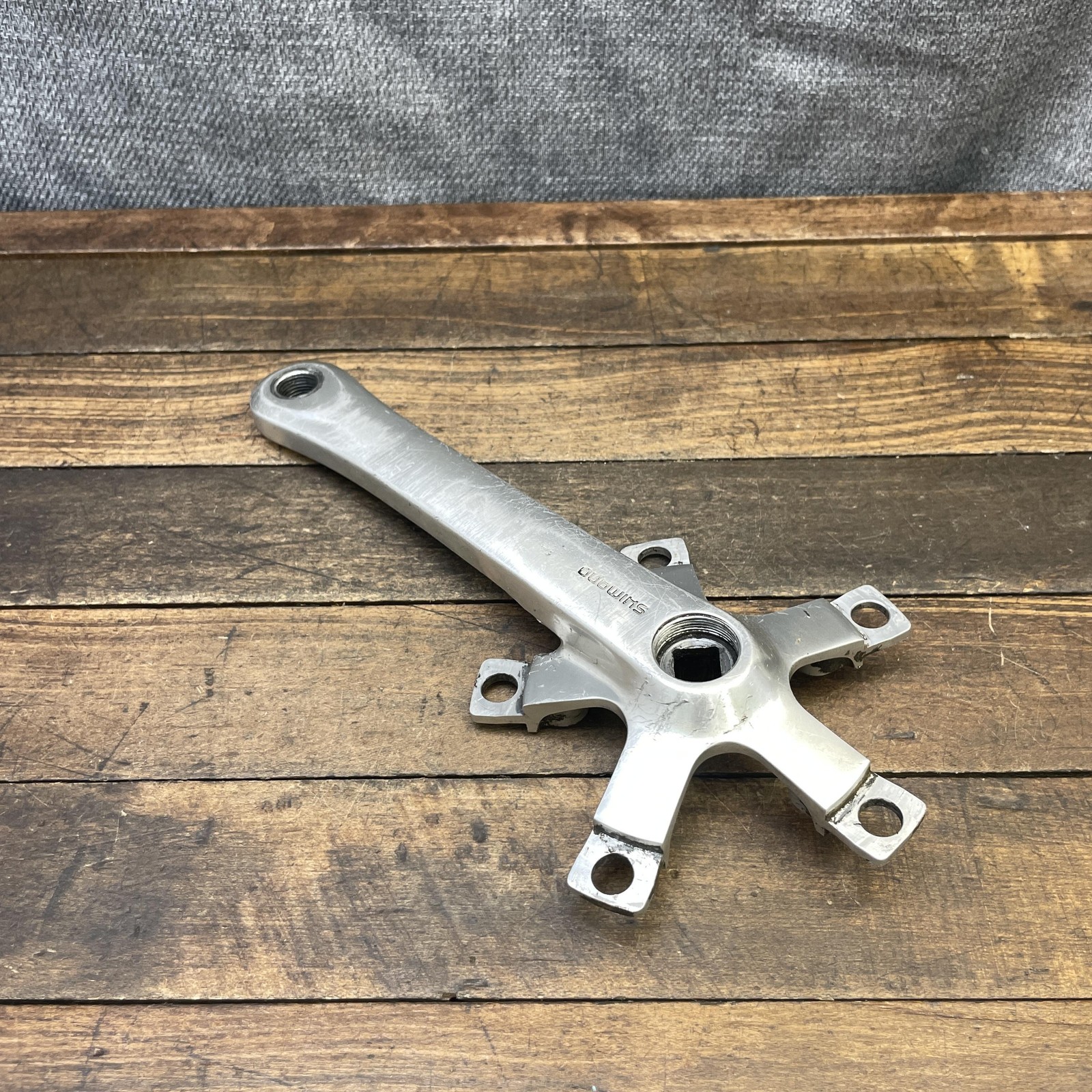 Vintage Shimano Deore XT FC-M730 Crank Arm RIGHT 175mm 110 BCD Square MTB 80s