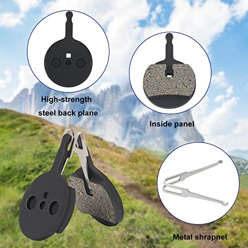 Bicycle Semi-Metallic Disc Brake Pads for AVID BB5 BB-5 MTB Bike 4 Pairs