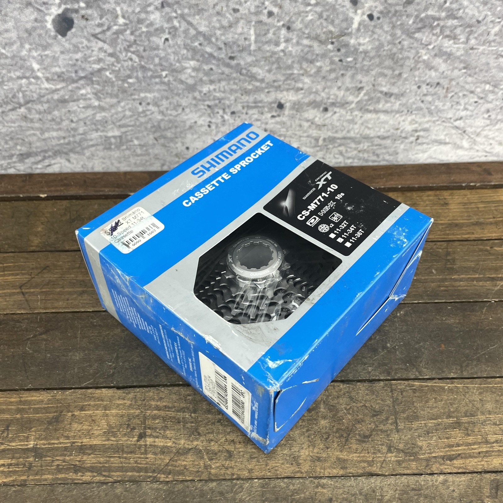 Shimano Deore XT CS-M771-10 Cassette 10-Speed 11-34T HG-X Dyna-Sys Japan MTB
