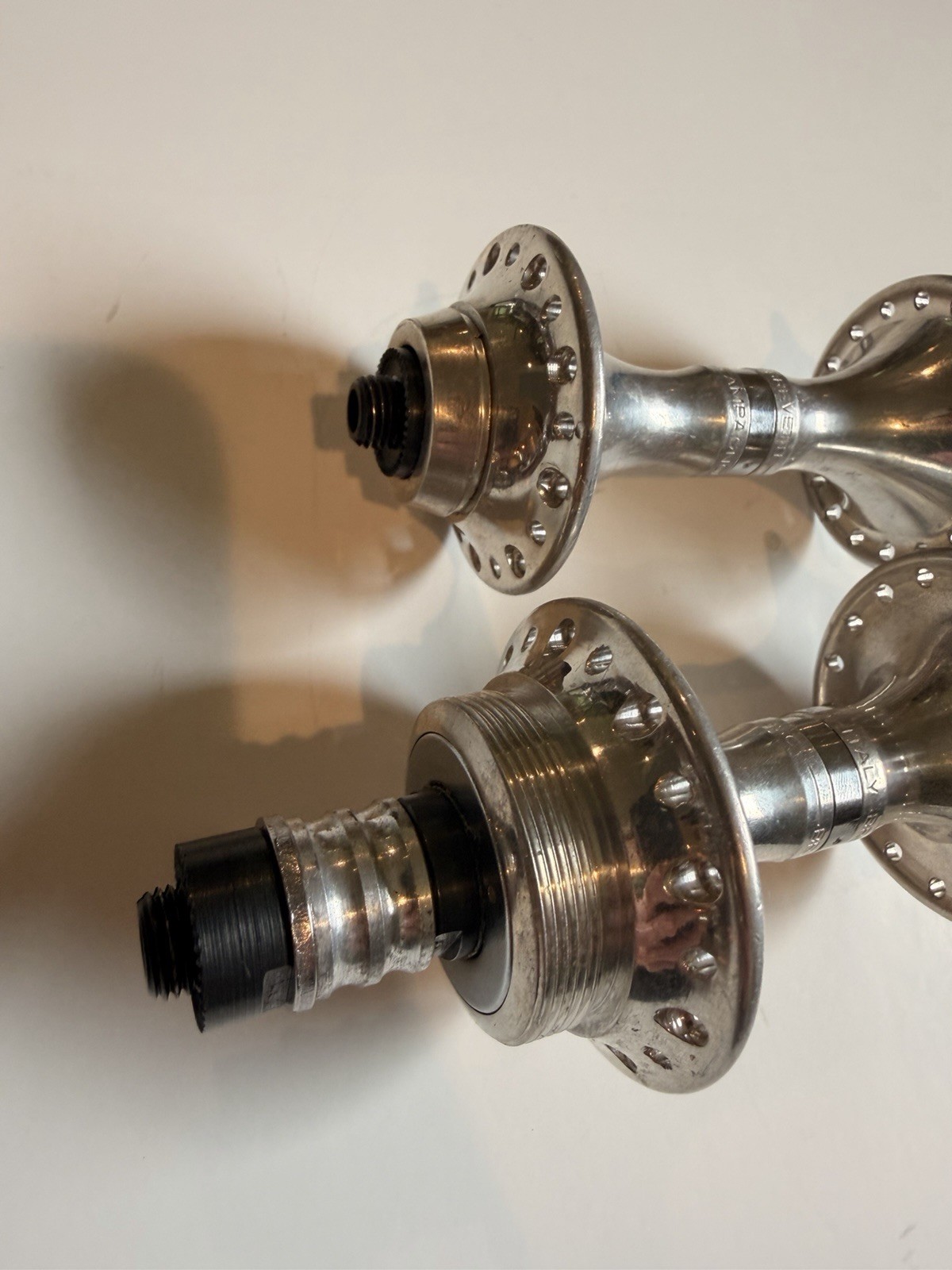 Vintage Campagnolo C-Record Hubset – 36H – 126/100 mm- NOS