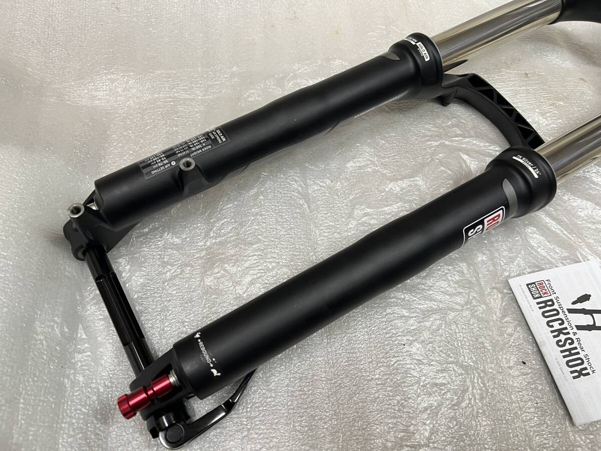 ROCKSHOX SEKTOR TK SILVER 26er Tapered Fork 15×100 130mm Uncut Steerer NEW RARE