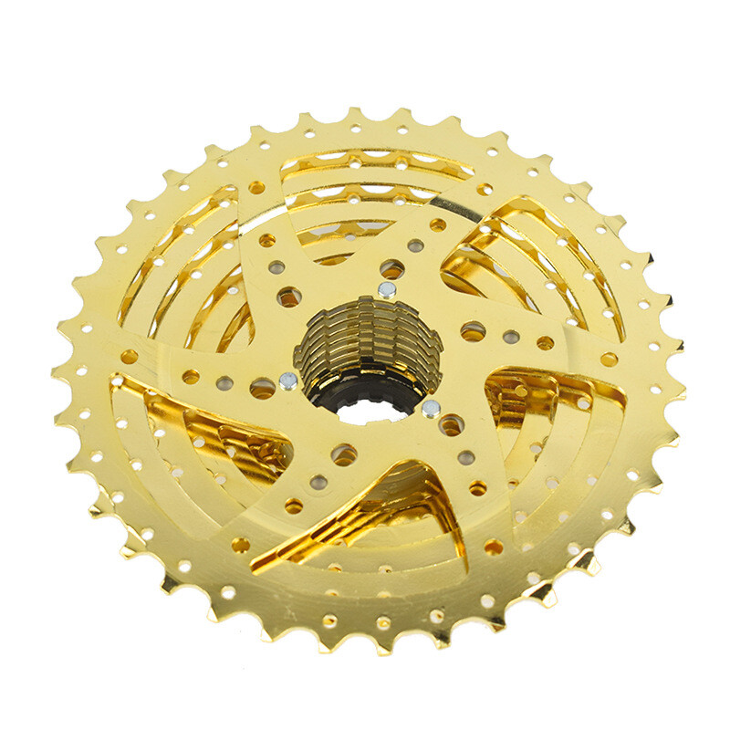 VG SPORTS 8 9 10 11 Speed Bike Cassette Gold For SRAM SHIMANO 28T 32T 36T 42T