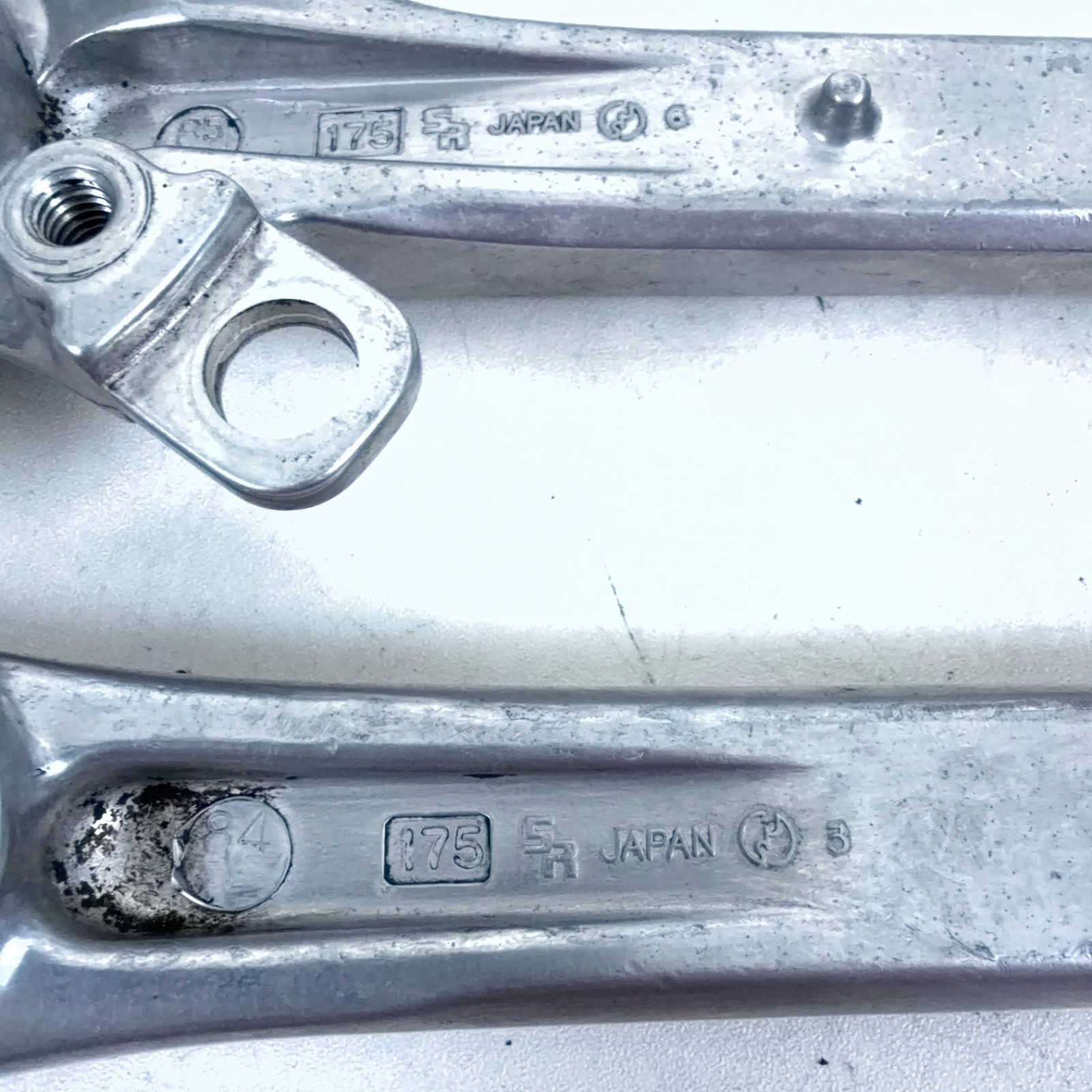 Sakae SA Crank Set 110/74BCD 175mm Arms Double/Triple w/ Hardware
