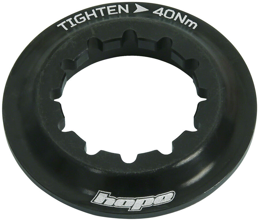 Hope Center Lock Disc Lockring – Black
