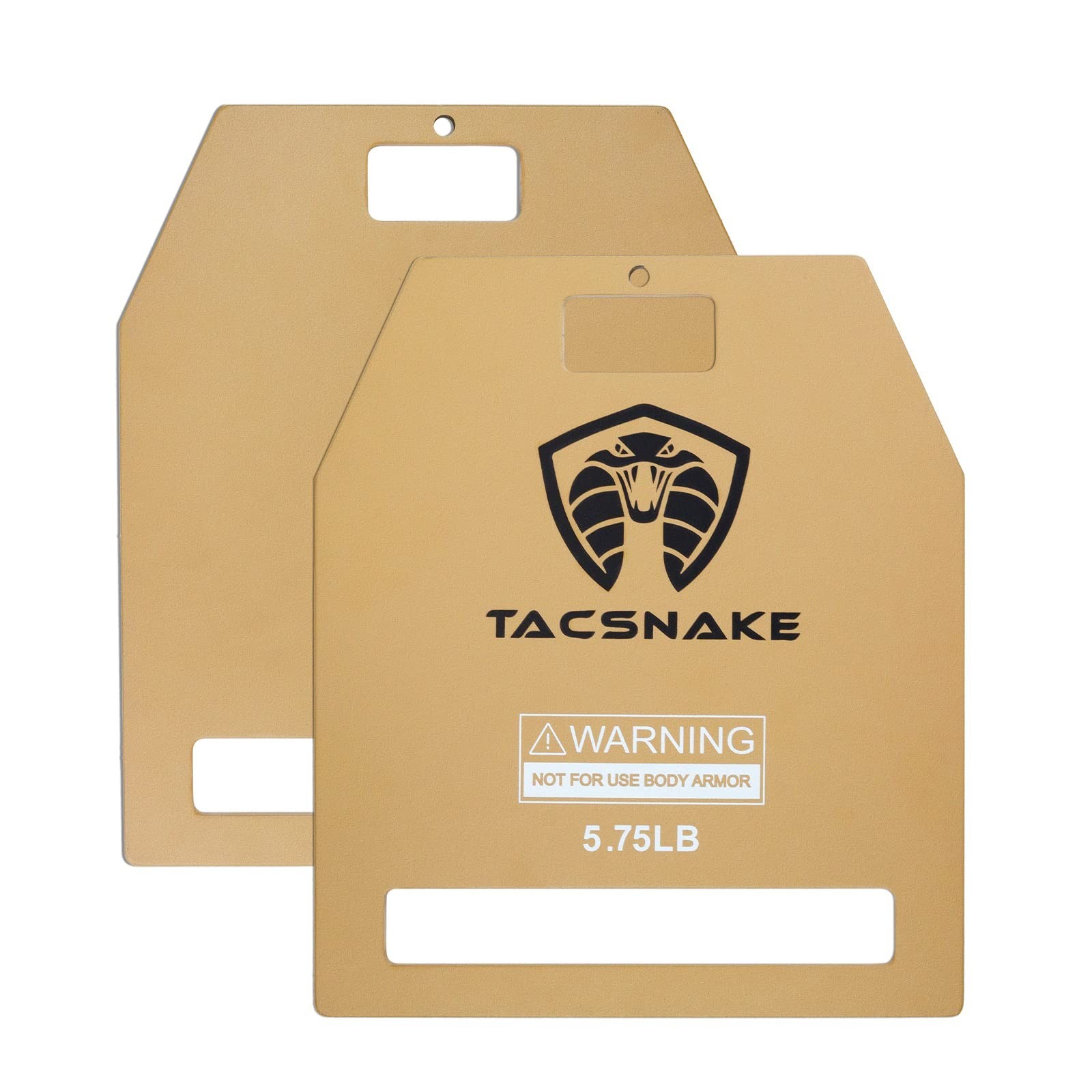 Tacsnake Weight Vest Plates 5.75 LB/ 8.75 LB/ 14.75 LB Pair for Weighted Vest…