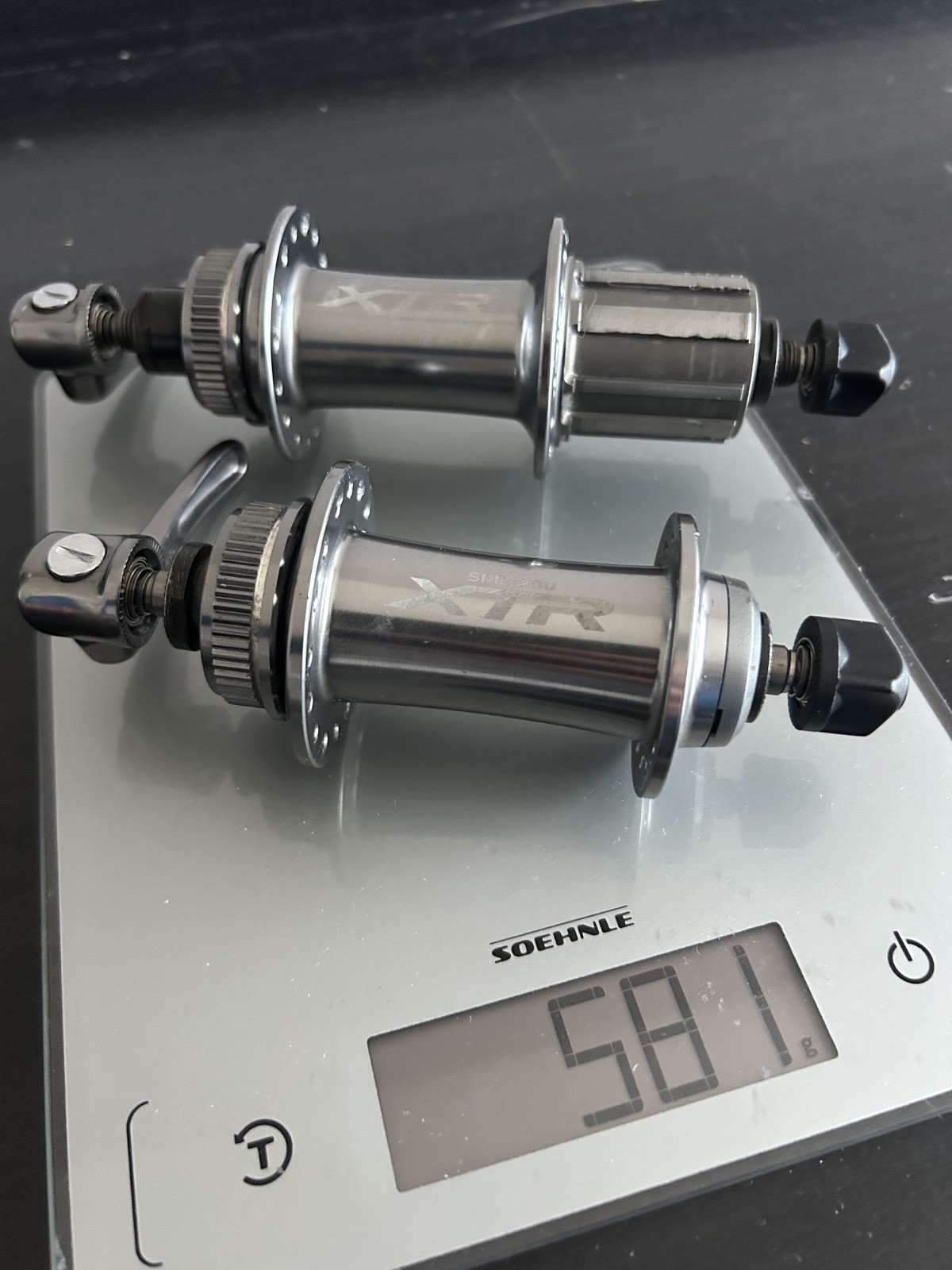 Shimano XTR HB-M965/FH-M965 MTB/Gr. Bike 32/32H pair F&R Hubs Center Lock Brake