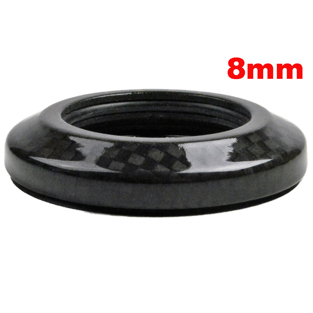 OMNI Racer WORLDS LIGHTEST Integrated Headset Conical Carbon Spacer 1-1/8″ 8mm