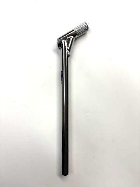 MCS BMX Racing Way Back Seatpost Cro Mo 25.4mm / 1 inch Chrome