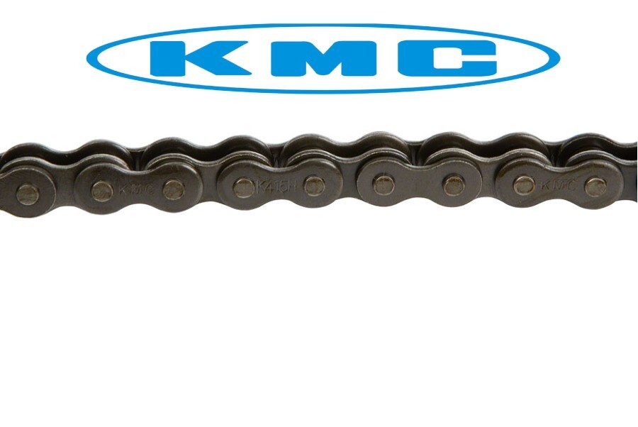 KMC 415H Fat 1/2″ x 3/16″ Single Speed BMX Heavy Duty Bike Chain 98 Links