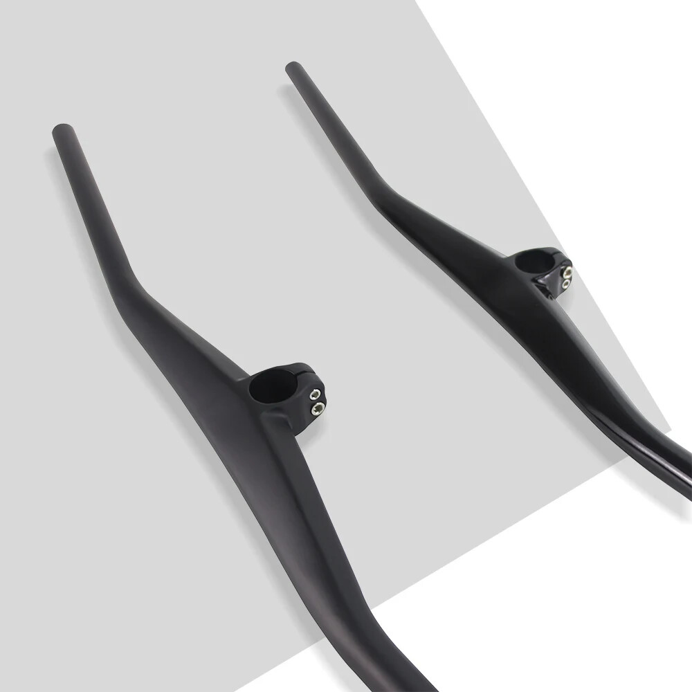 Carbon Fiber Integrated Mountain Bicycle Handlebar 2 Degree Riser Bar with Stem