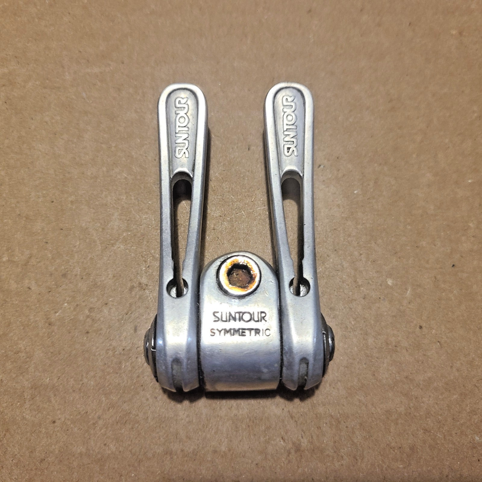 Vintage SunTour Symmetric Shifters – Single Top Braze-On Mount – Early 80s Japan