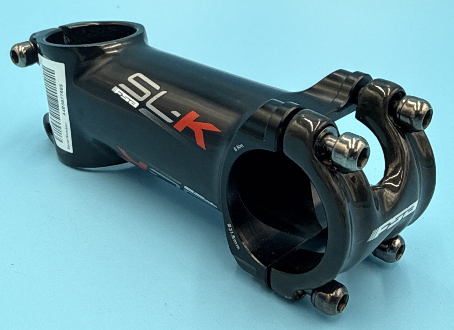 Full Speed Ahead FSA SL-K OS-123 1-1/8″ 90mm 31.8mm Clamp 6° Alloy Stem