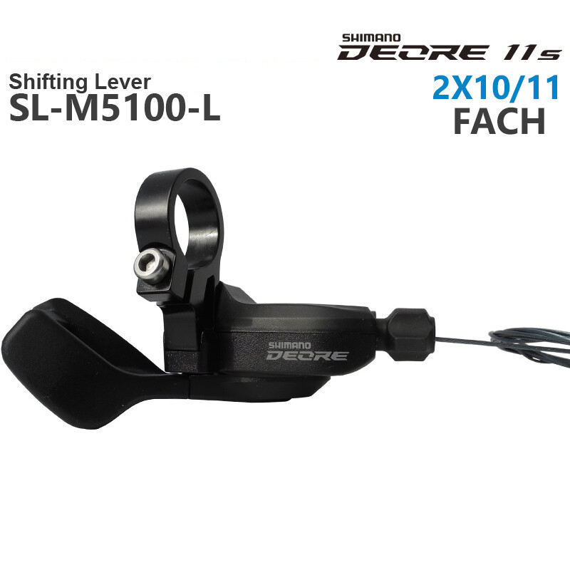 Shimano DEORE M5100 Shifter Shifting Lever Left or Right 2×11 Speed Clamp Band