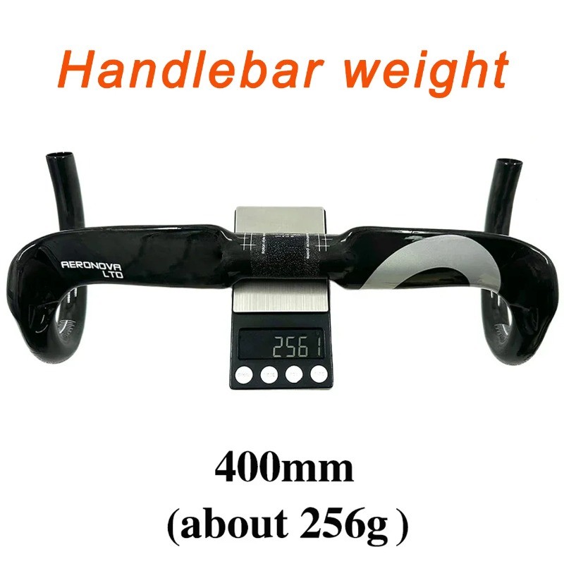 Road Bicycle Carbon Handlebar 31.8mm 380-440mm Width Breaking Wind Bent Bar