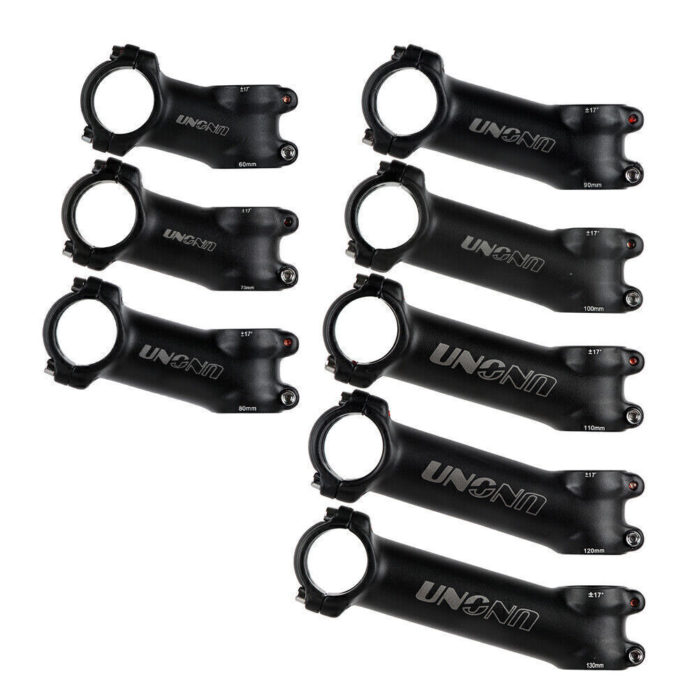 1pc MTB Road Mountain Bike Bicycle Stem Aluminium Alloy 7°/17°/35° 29*60-130mm