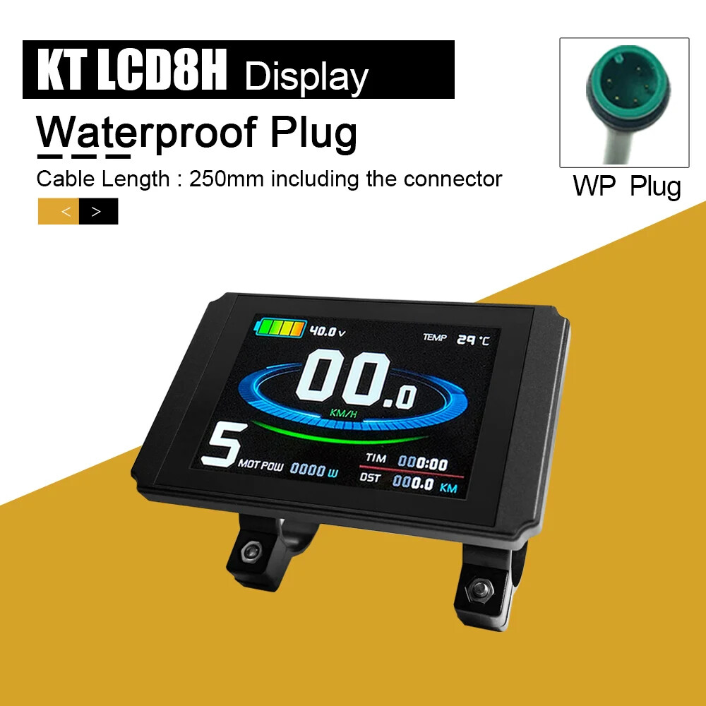 Electric Bicycle Color Display with USB 24V/36V/48V/52V/60V72V E-bike Display