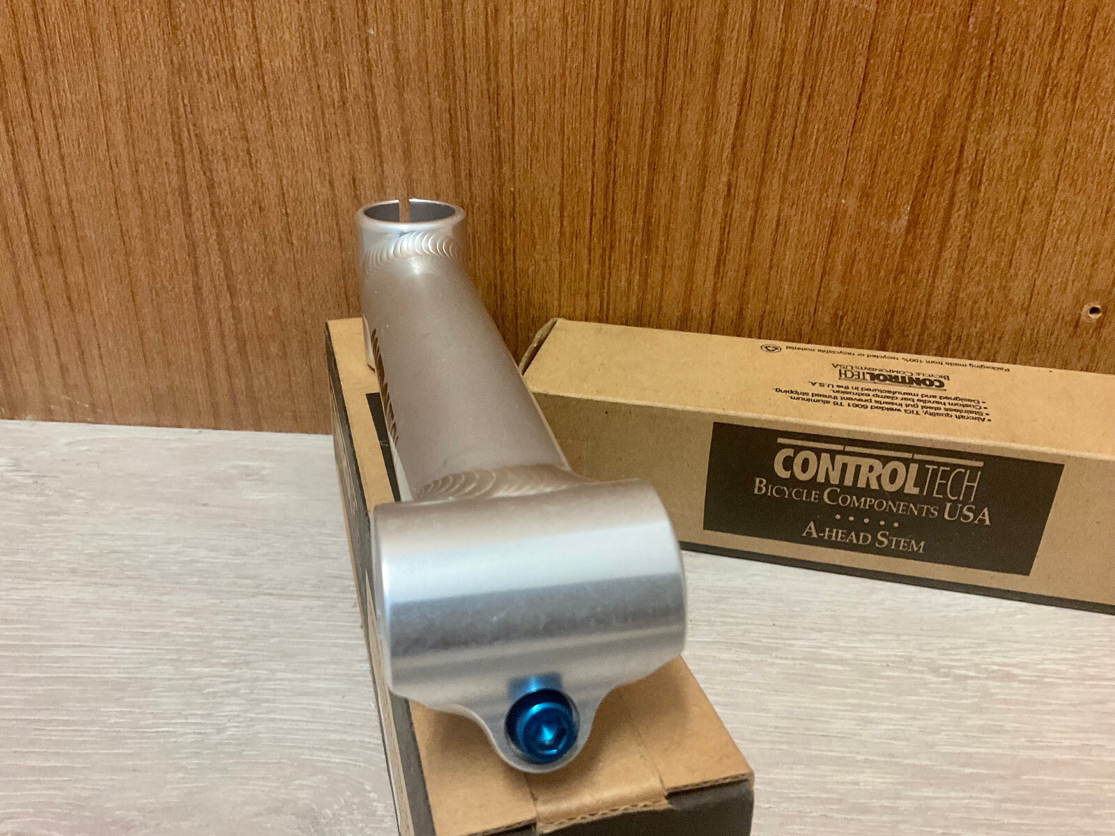 NOS Vintage CONTROLTECH USA AHEAD stem 150 1″ inch Limited Full Aluminum Bi-Color
