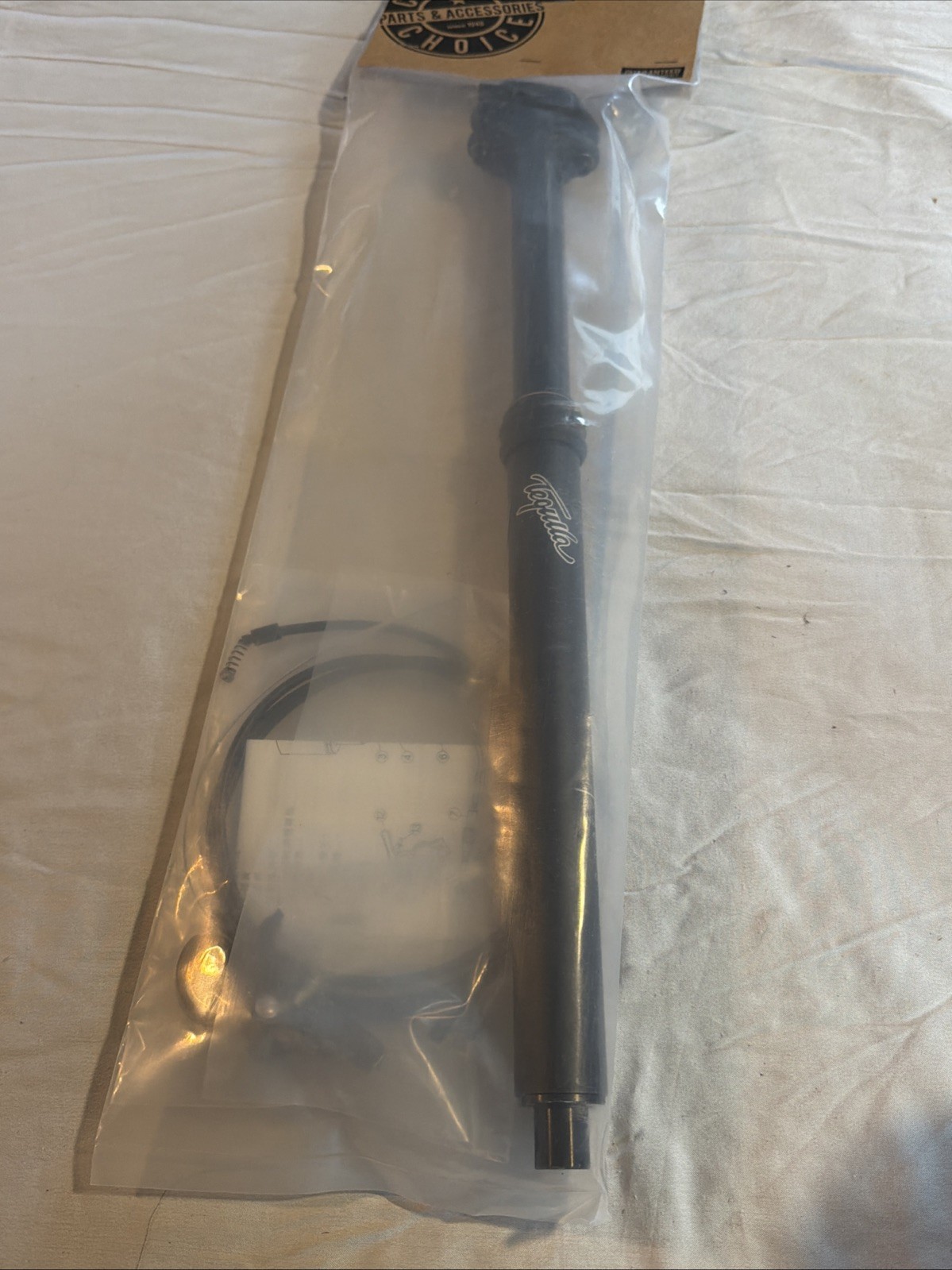 New Sealed ZOOM Tequila Dropper Seatpost INTERNAL Remote Bike 30.9 125mm Travel