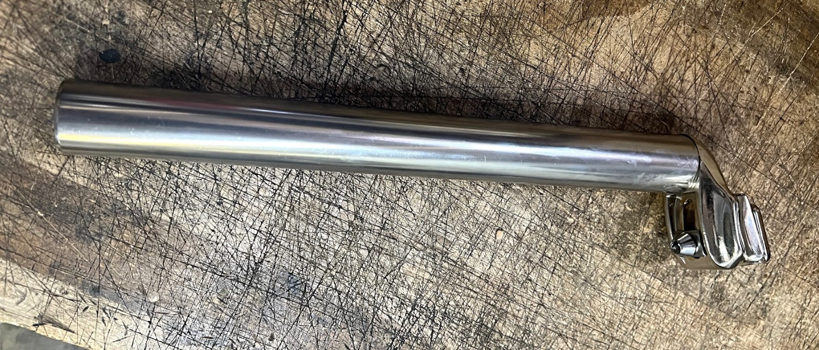 SANTANA Tandems – Post Moderne – PM402 Seatpost 31.8 X 300mm – SILVER – NEW