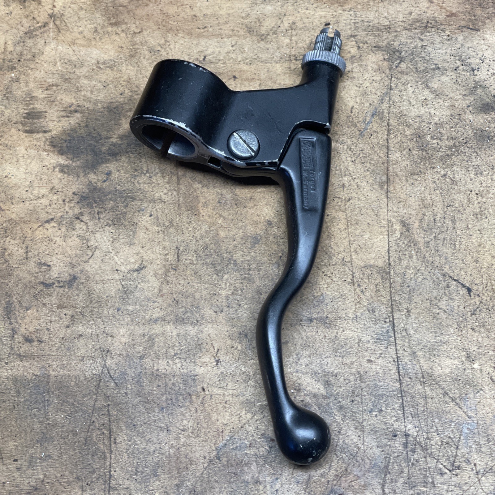 Vintage MAGURA Brake Lever Set 80s MTB Black RARE 22.2mm Klunker GERMANY