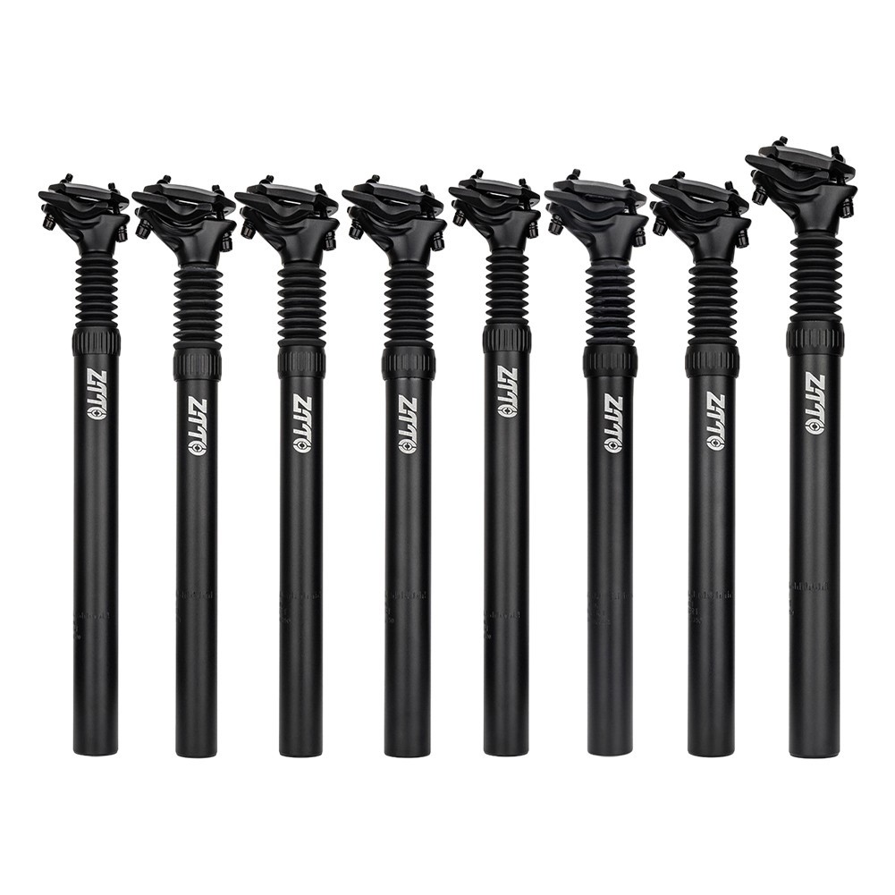 Improved Suspension System With Shock Absorber Seat Post For Mountain Bikes