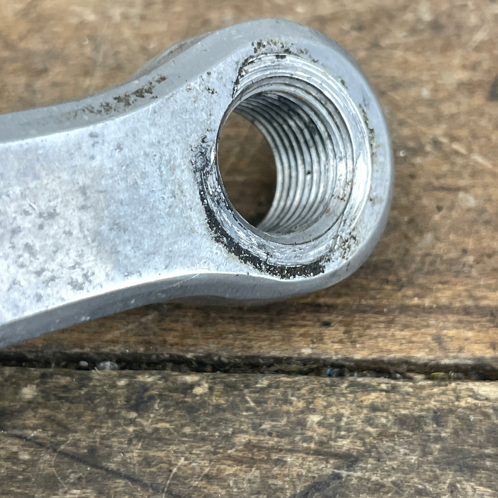 Vintage Sugino Maxy Left Crank Arm 171 mm Square Forged Old School BMX 49-9 B1
