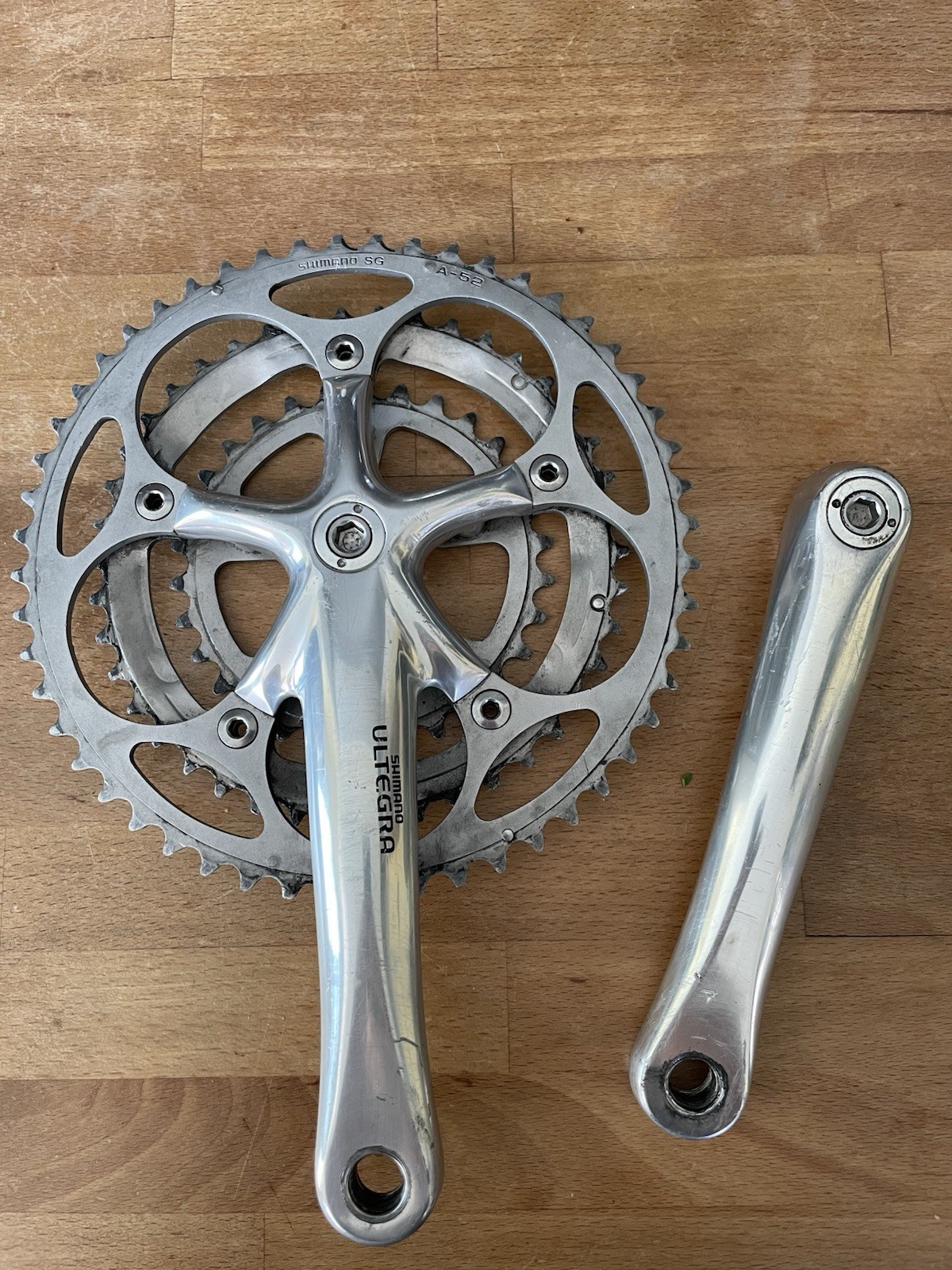 Shimano Ultegra FC-6503 6500 Road Bike Crankset Triple 172.5mm 52/42/30