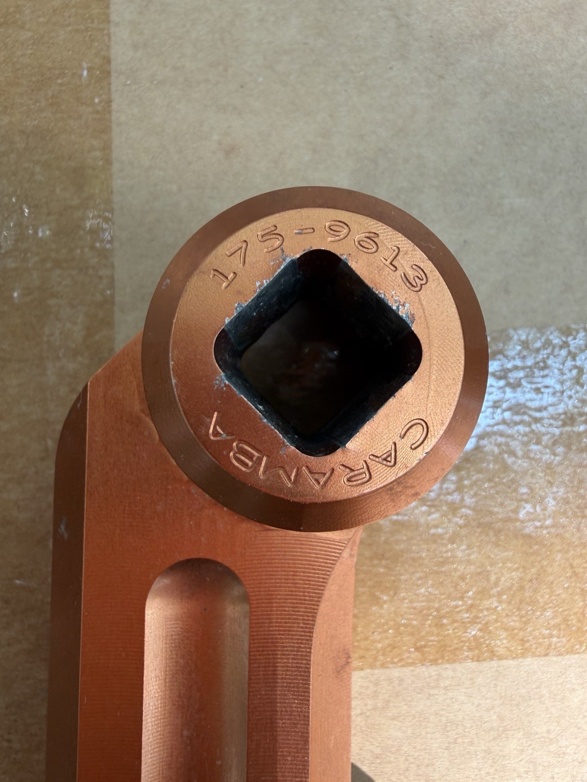 CARAMBA CYCLES Double Barrel Cranks 175mm. Orange