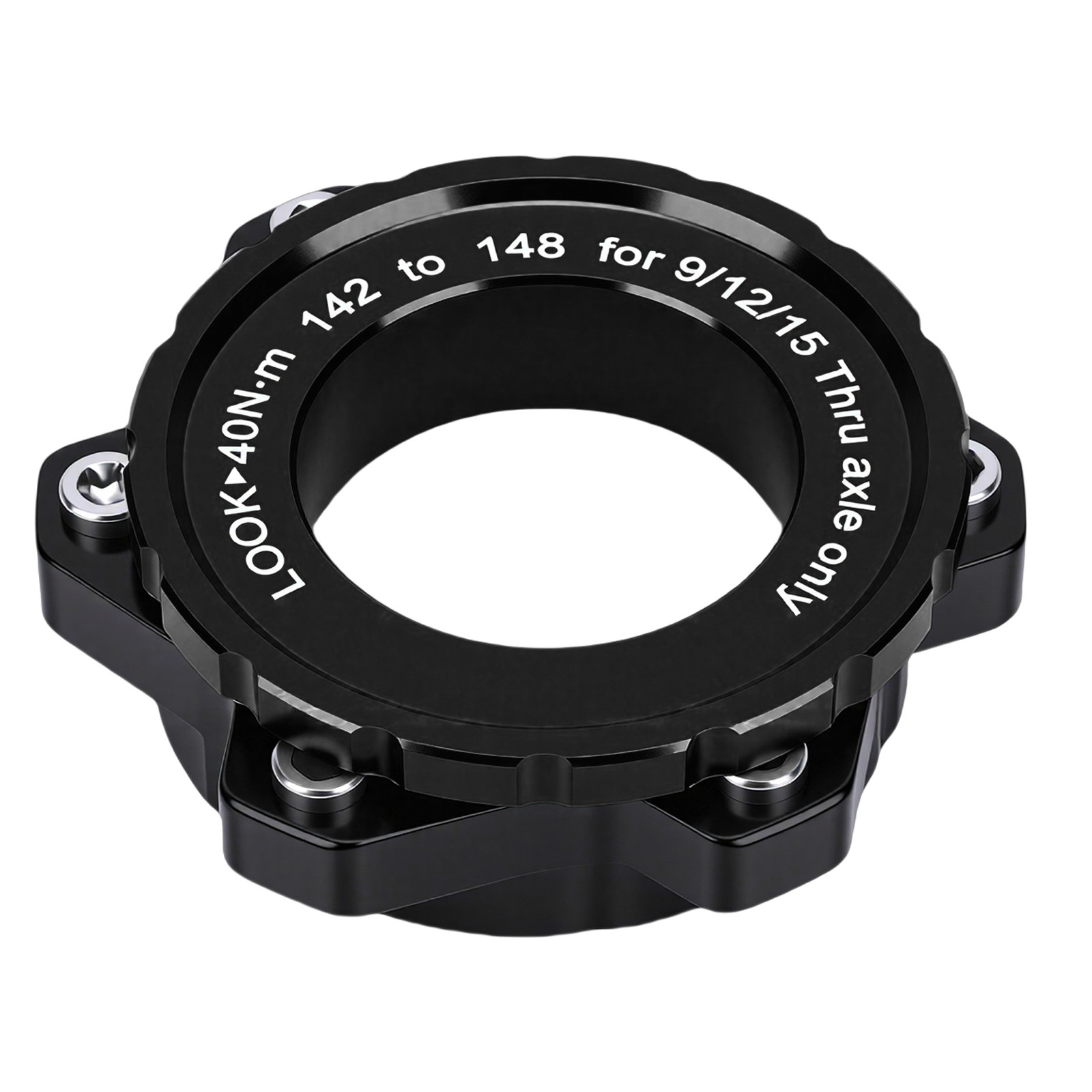 Bike Center Lock Adapter 142mm To 148x12mm Center Lock To 6 Bolt Adapter Fo HQAY