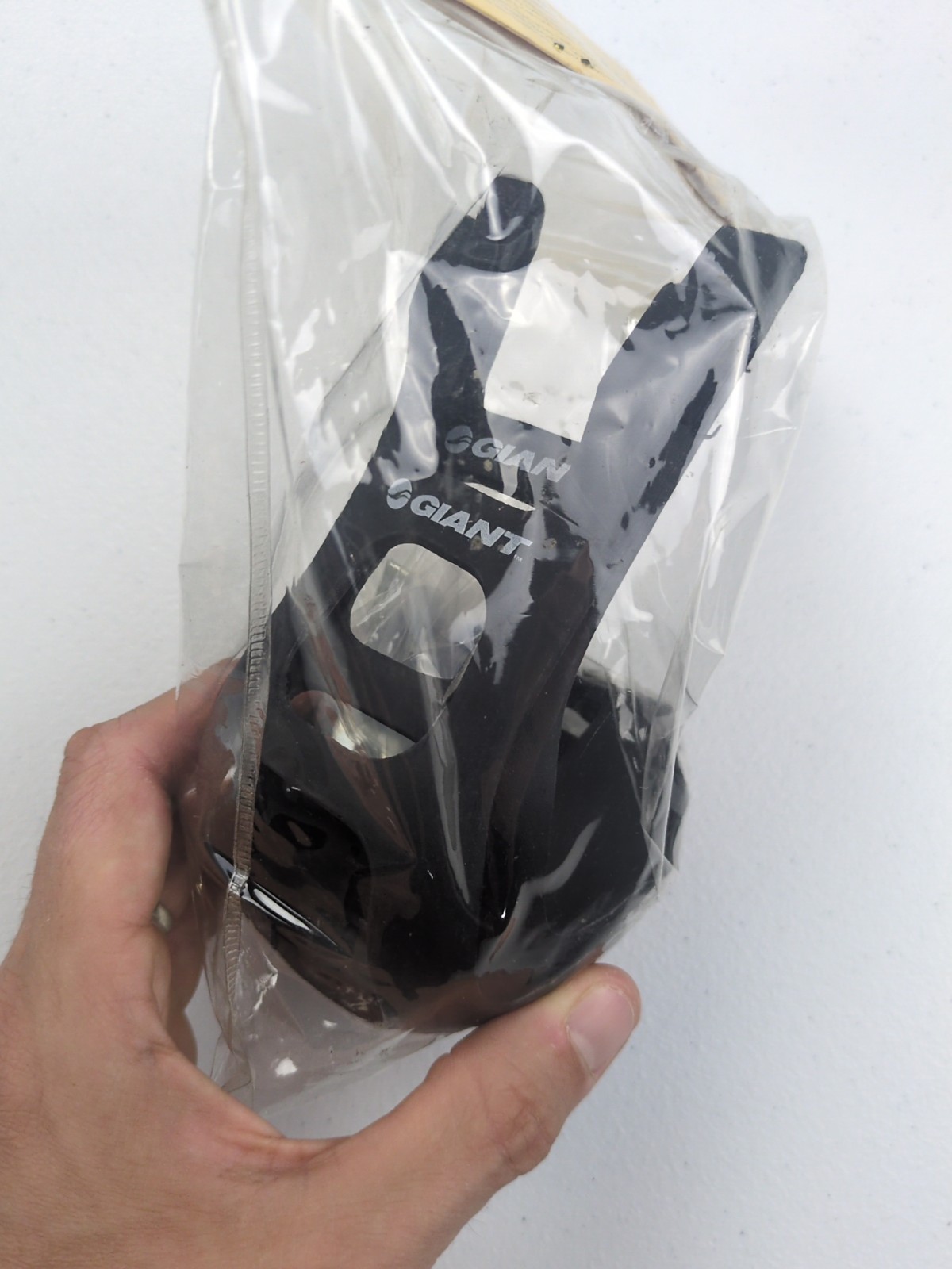 Giant Mountain Bike Double Prong Nylon Toe Clips Strap Set New NOS Cycling Parts