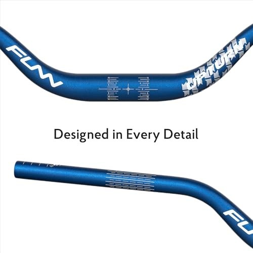 Mountain Bike Handlebar 35mm 800mm Width Alloy Riser 55mm 40mm 75mm Rise