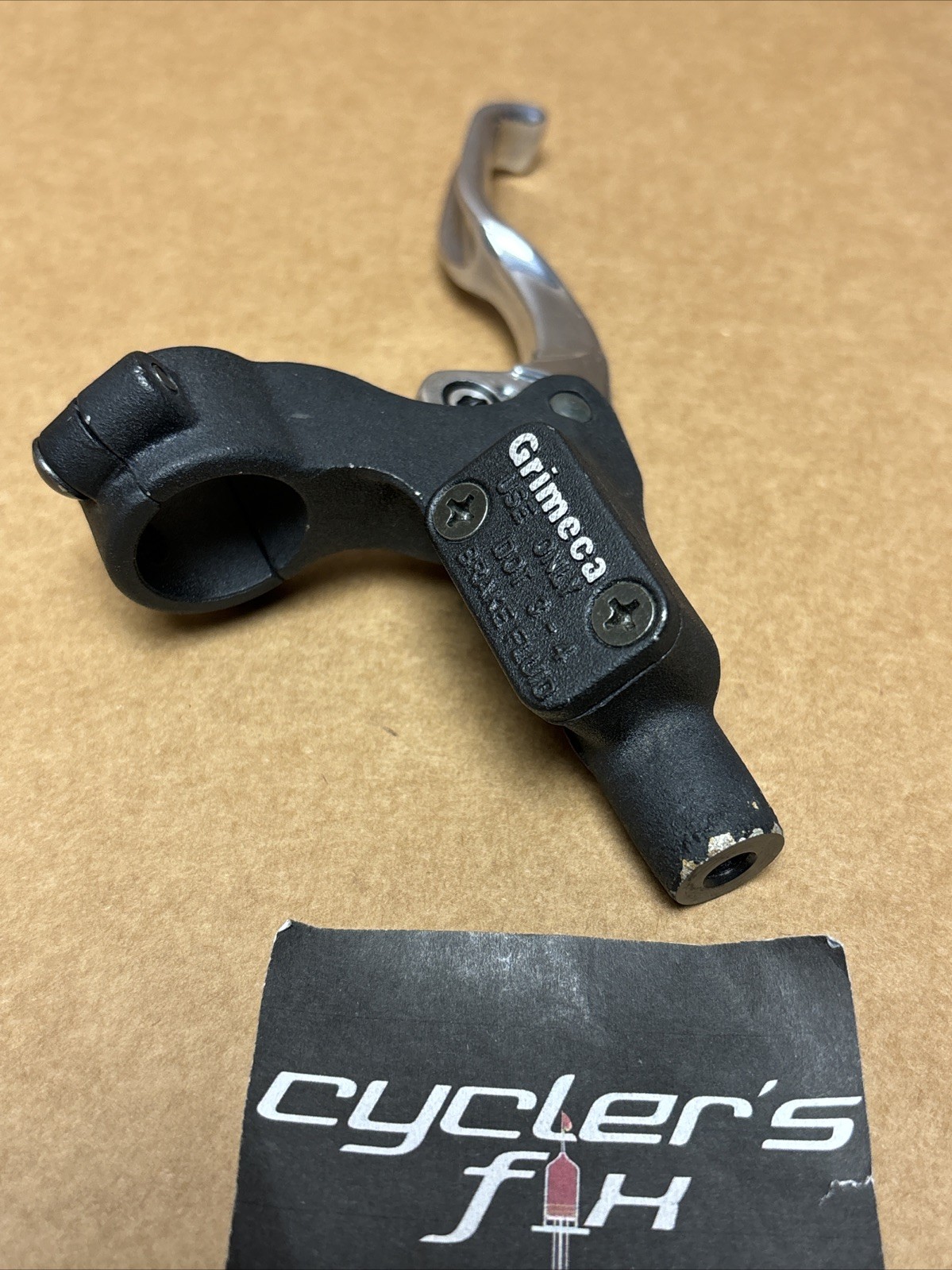 NOS Vintage Grimeca Left Side Mountain Bike Hydraulic Disc Brake Alloy Lever