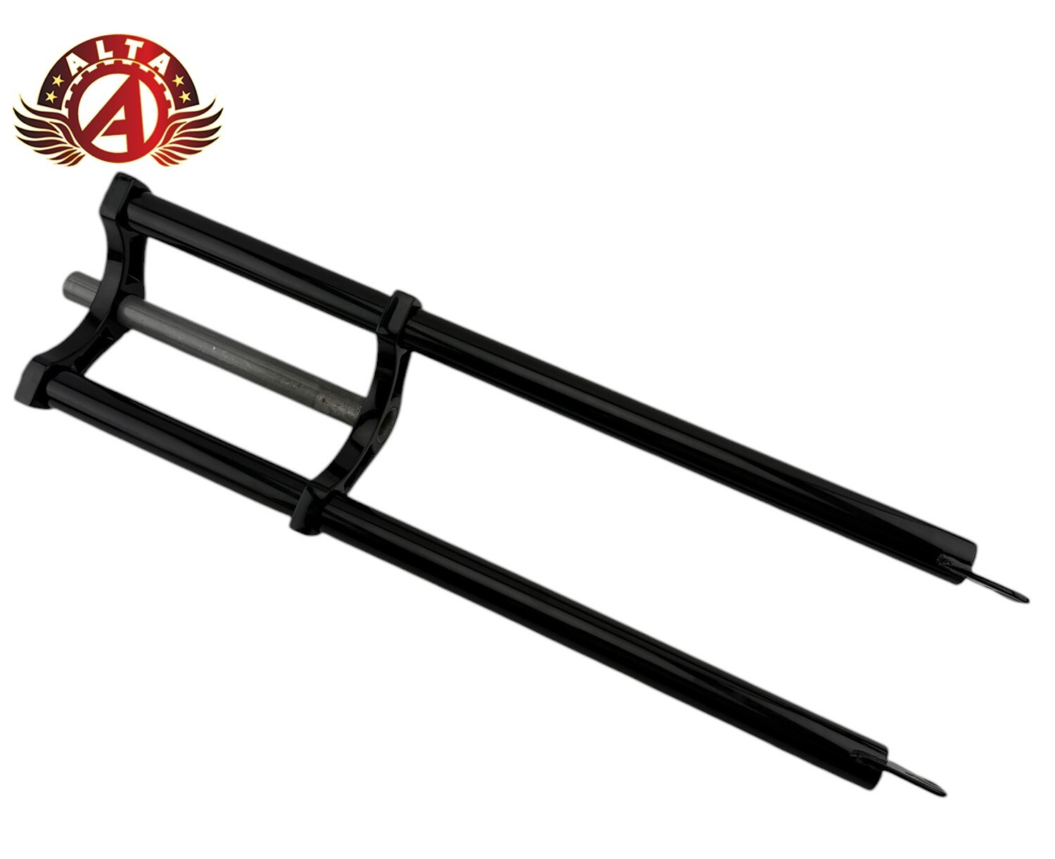 ALTA Triple Tree Fat Bike, 1-1/8″ (28.6mm) Aluminum Crown Disk Brake Fork BLACK.