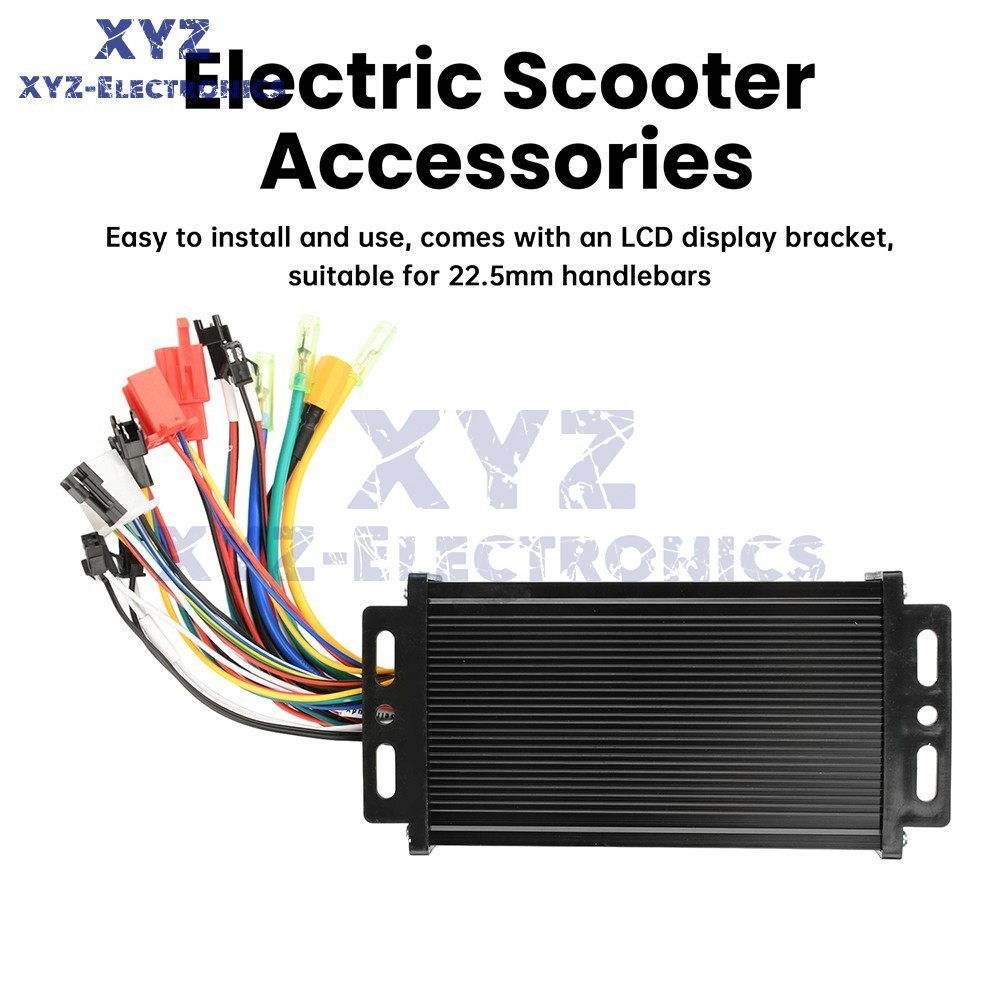 36V48V64V 30A Sine Wave Brushless Motor Controller 750-1500W Driver S866 LCD