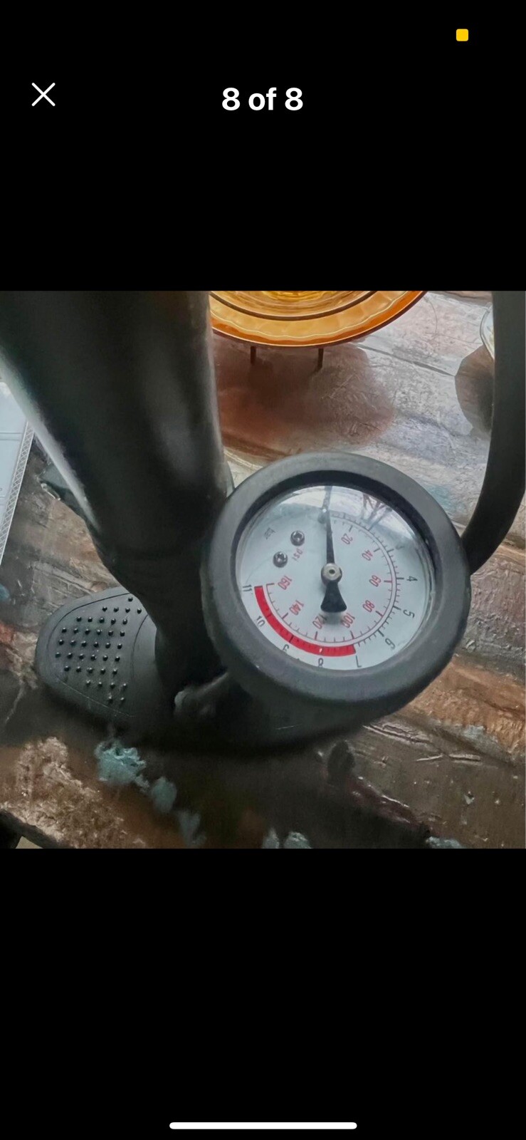 Bicycle Light And Hand Pump