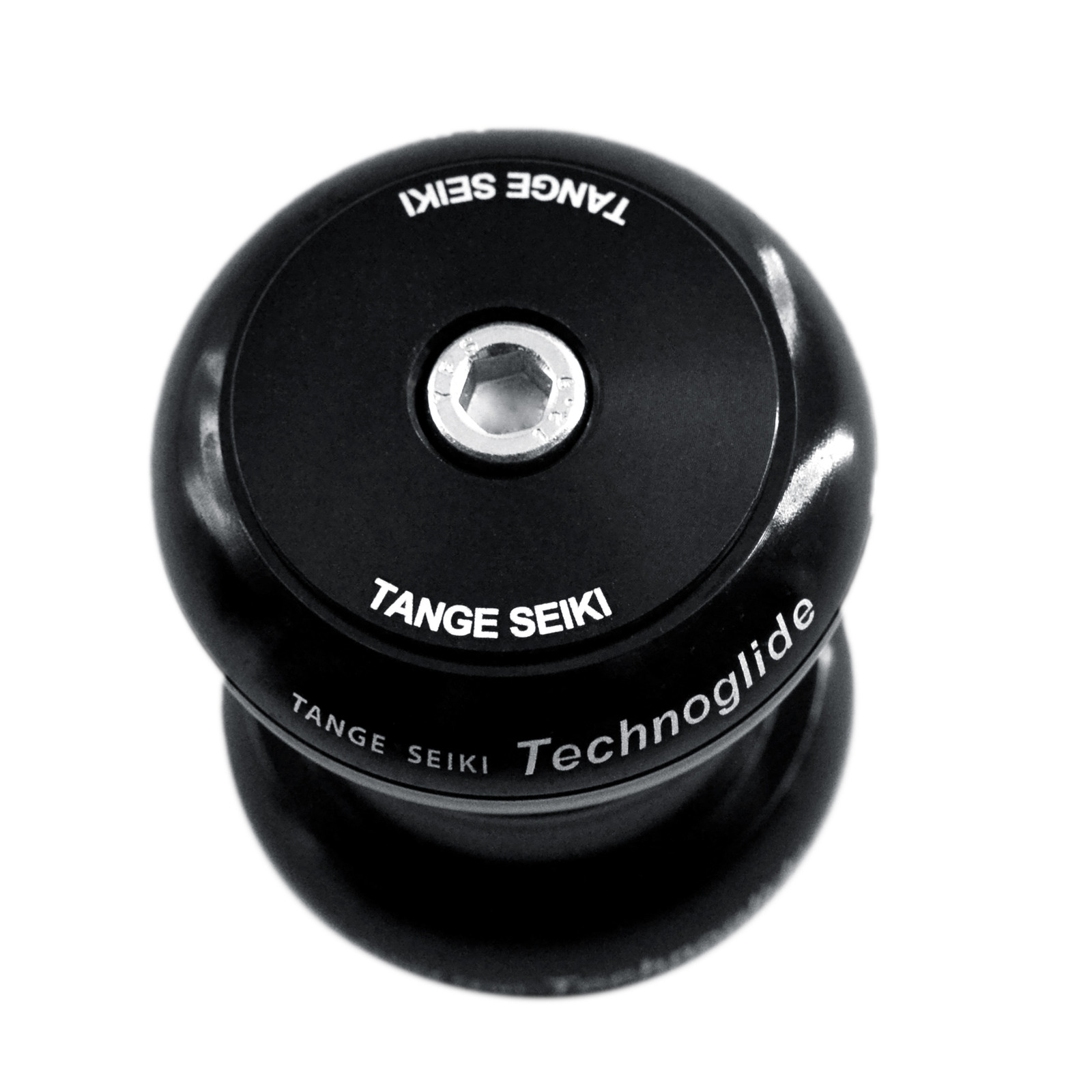Tange Seiki Technoglide J-2 Headset 1 1/8 Inch with Top Cap , Black
