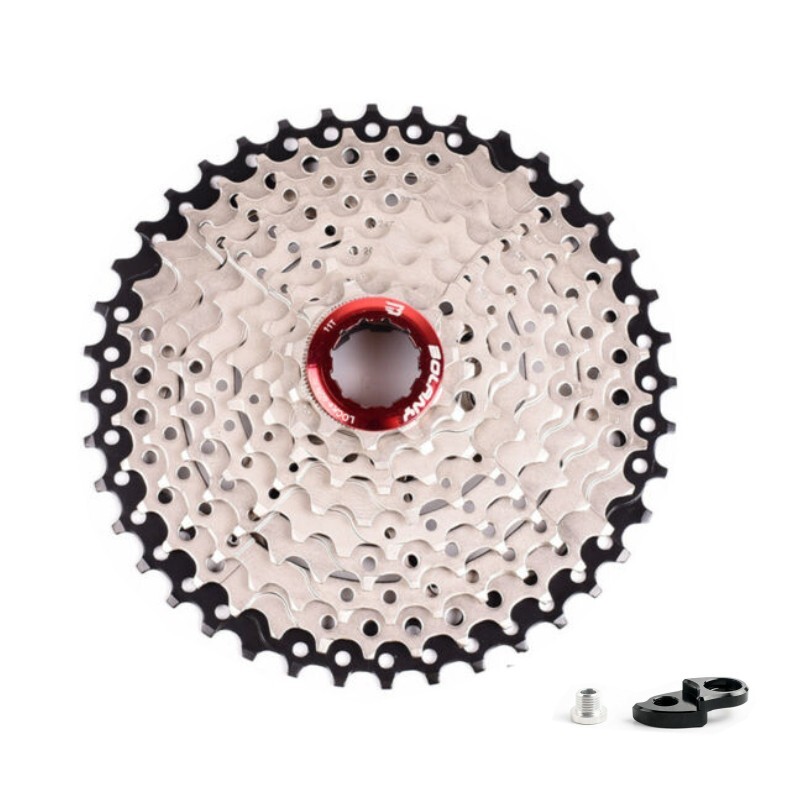 BOLANY 9 Speed 11-40T Cassette Flywheel Black MTB Bike Fit Sram Avid Shimano