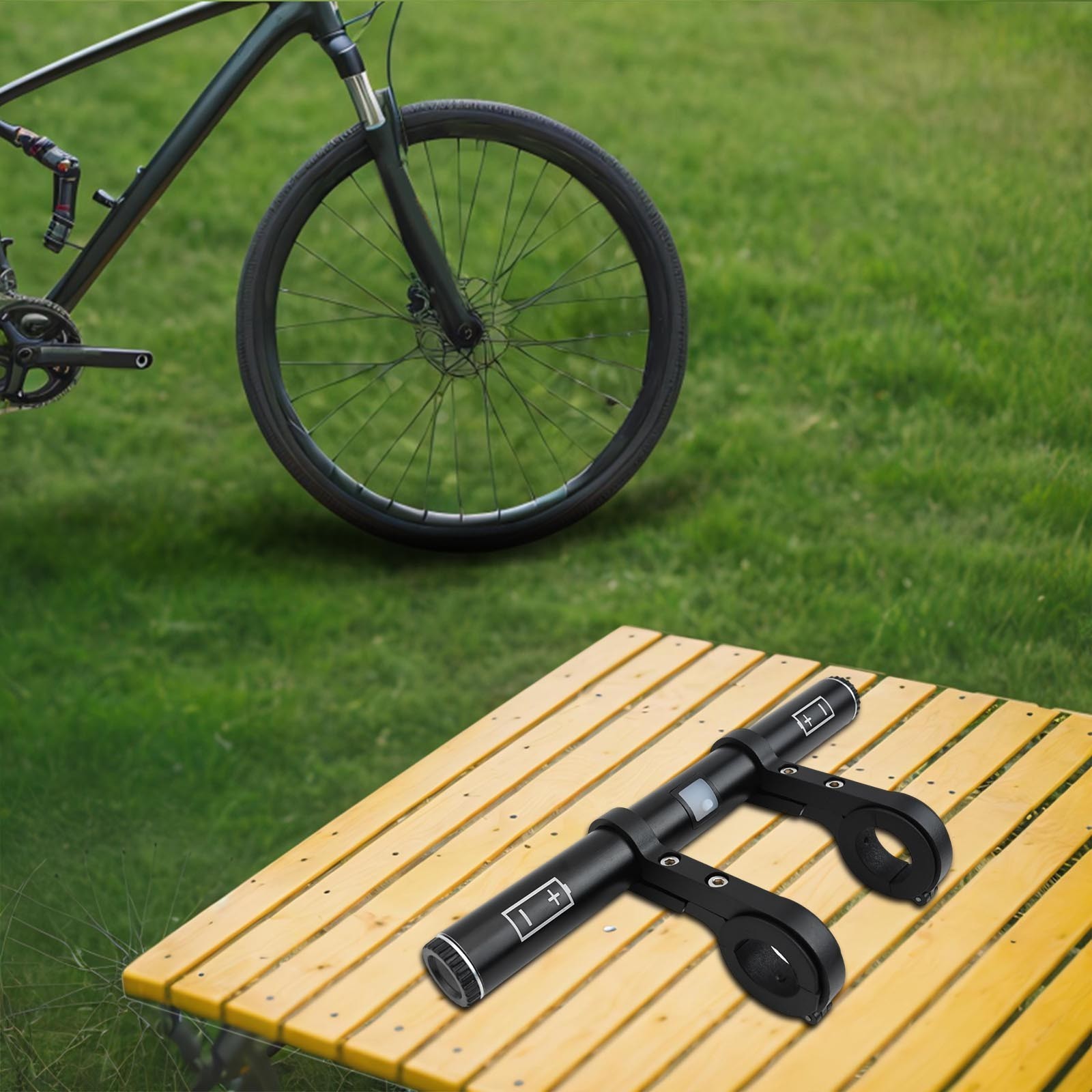 Handlebar Extender with Power Bank 2000mAh Battery Aluminum Alloy Waterproof