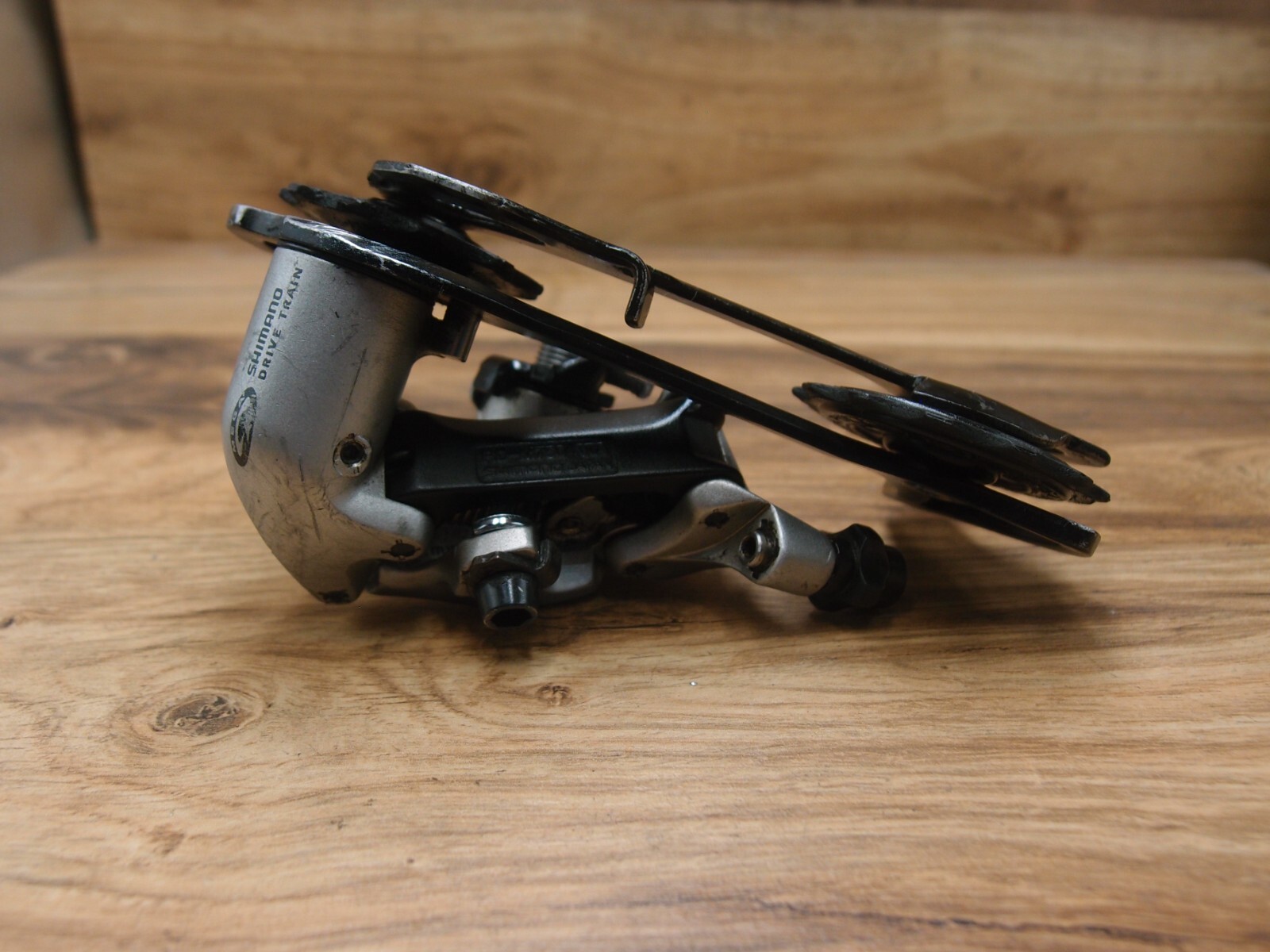 1998 rear derailleur Shimano Deore XT RD-M750 Mega Drive VIA Japan long cage 9sp