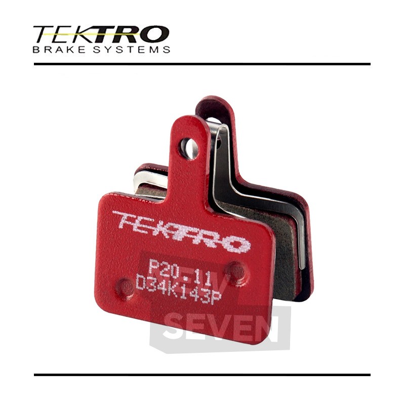 TEKTRO 15Pairs P20.11 Disc Brake Pads Metal Ceramic Auriga Tune TWIN W/ Spring