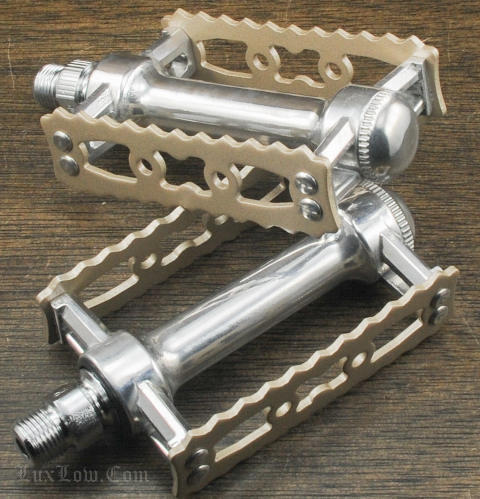 NOS MKS Sylvan Touring Bike PEDALS 9/16″ RatTrap Vintage Randonneur Road Bicycle