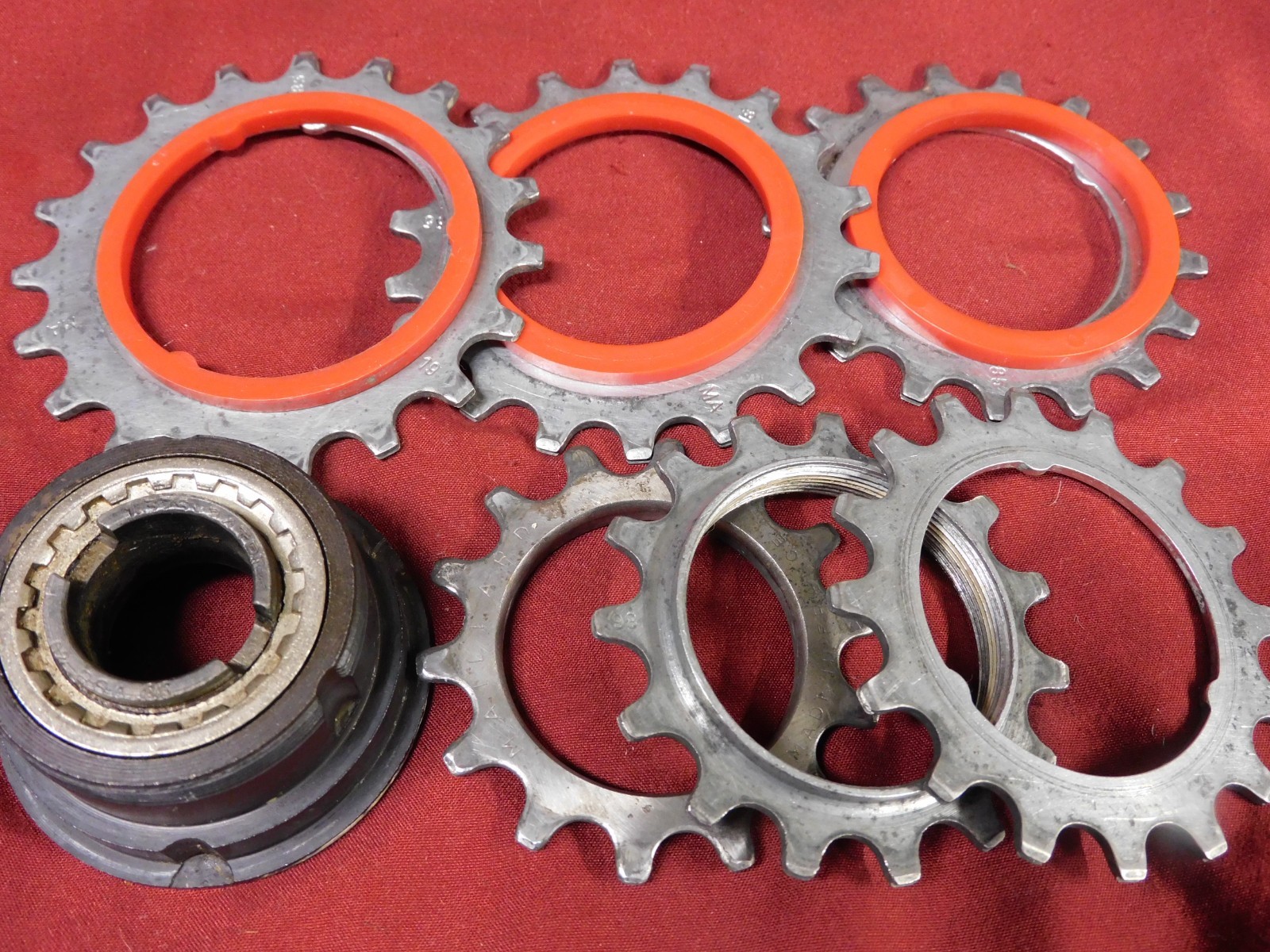 Maillard 700 Super Course Silver 6 Speed Freewheel 14-19 English 1.37″ x 24